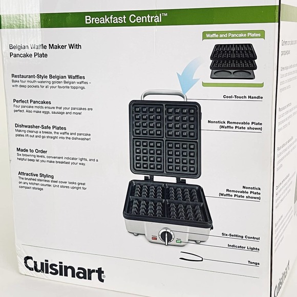 Cuisinart Belgian Waffle Maker WAF300 - Picture 6 of 9